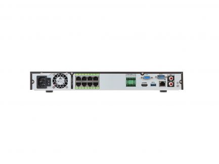 Интеллектуальный Видеорегистратор Dahua, IP 16-и канальный с поддержкой разрешения 4К и 8 POE портами (DHI-NVR5216-8P-I)